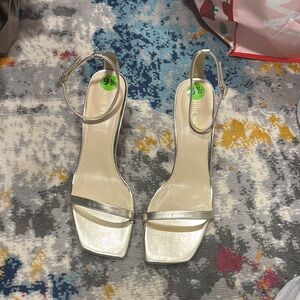 Nine West Silver Women's Sandals